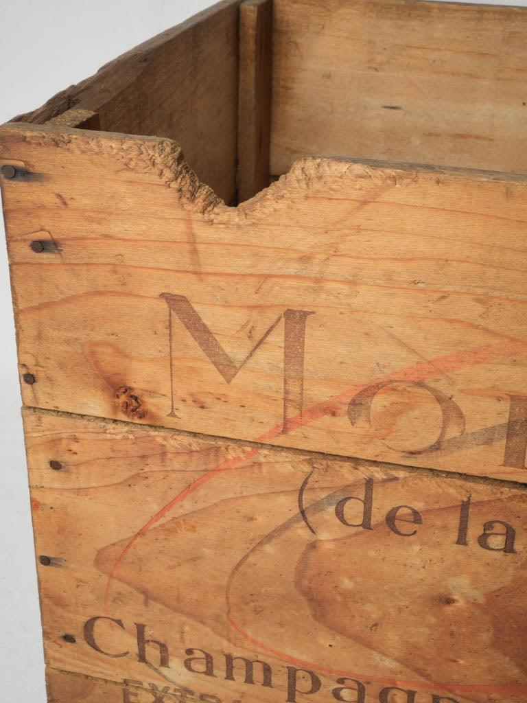 Solid nailed-plank utility crate