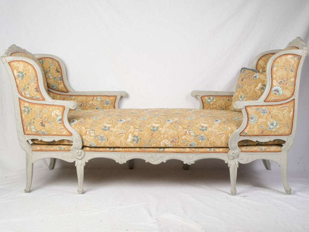 Exquisite antique walnut duchesse