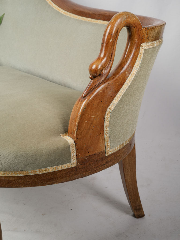 Classic French Restauration style settee  