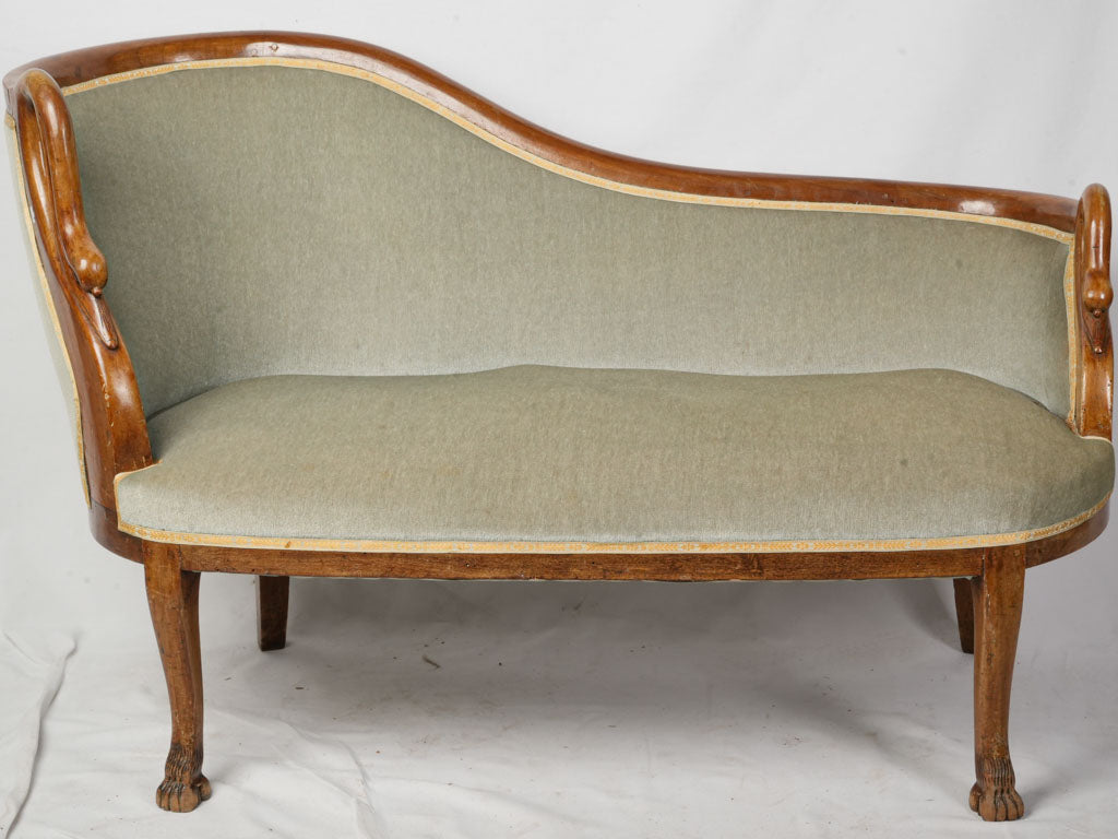 Charming neoclassical French banquette  