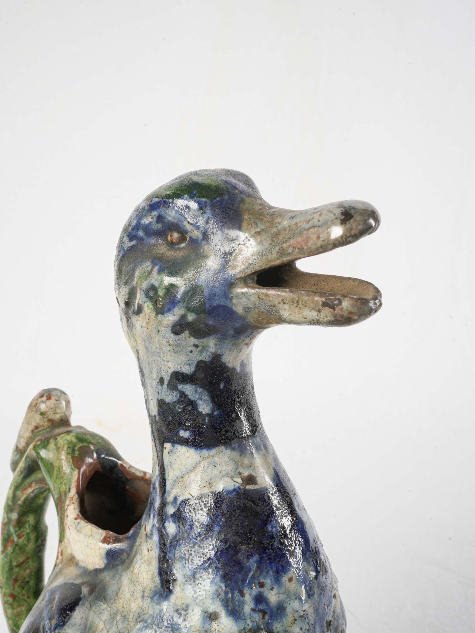 Glossy aged hand-crafted earthenware