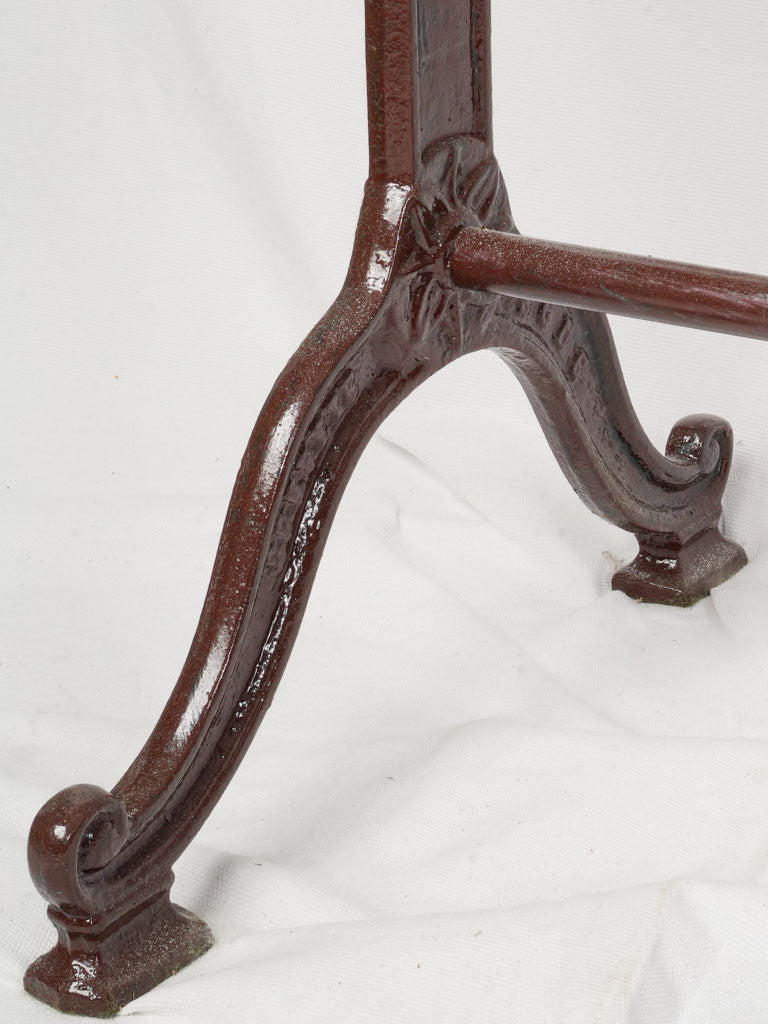 Weathered finish console table