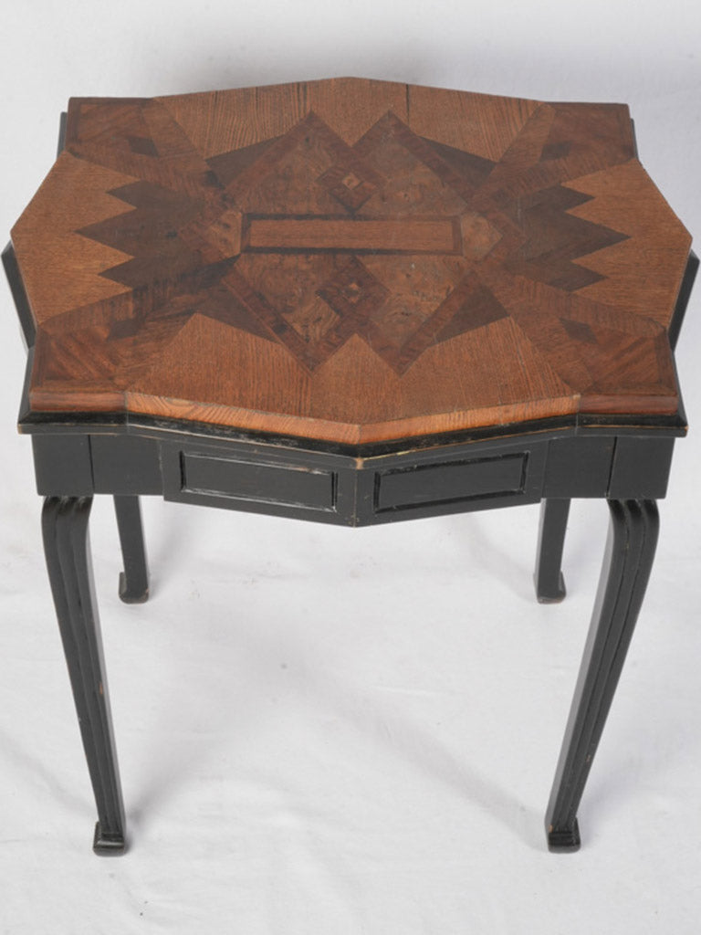 Compact decorative French nightstand