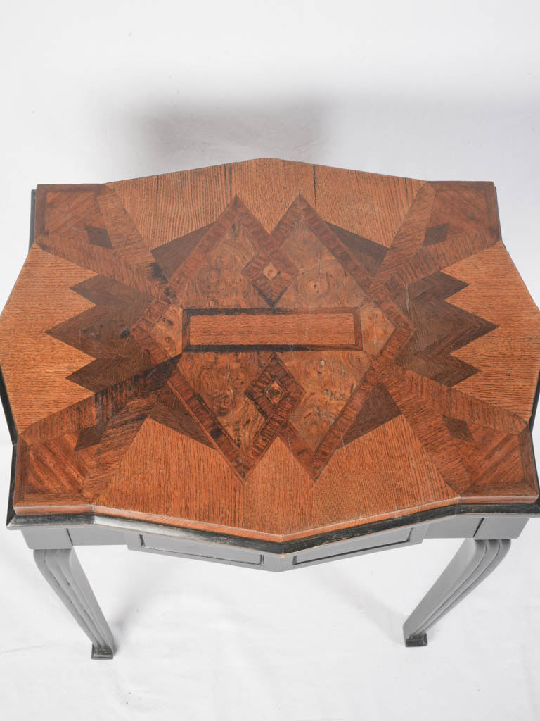 Curved legged Art Deco nightstand