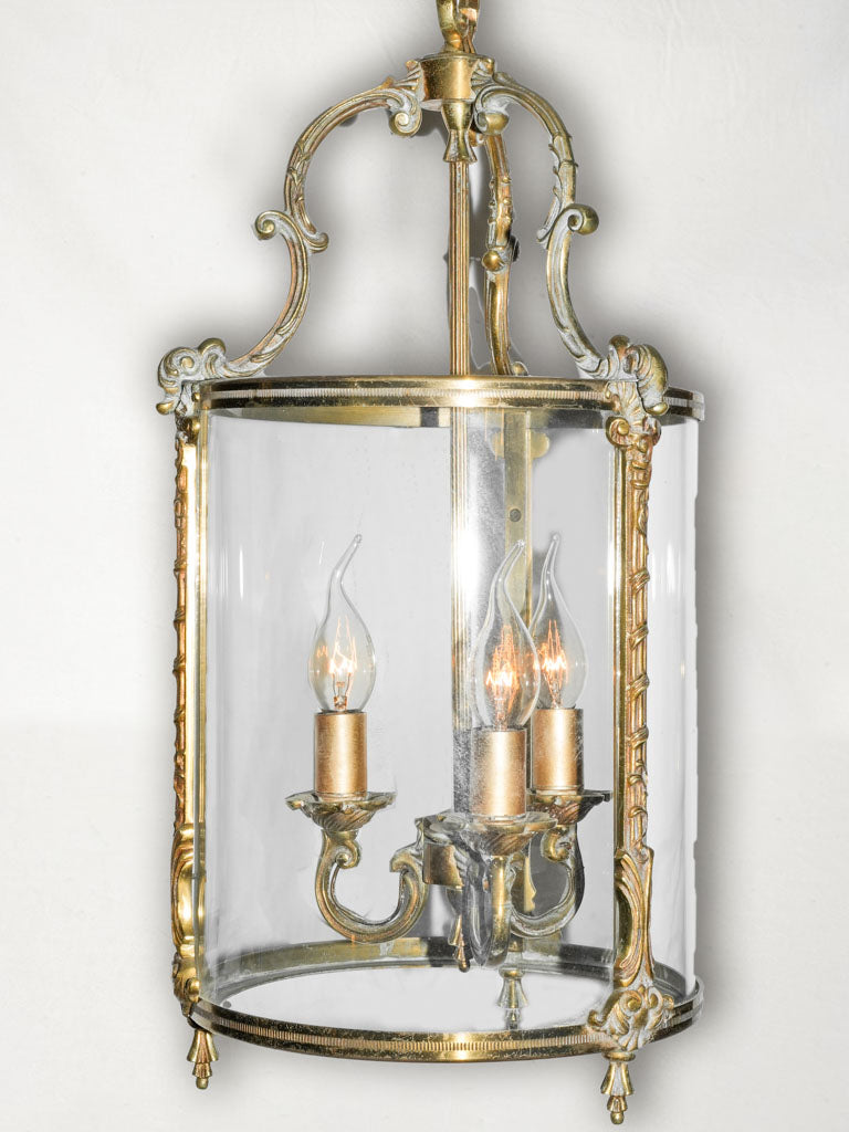 Antique French Bronze Chandelier