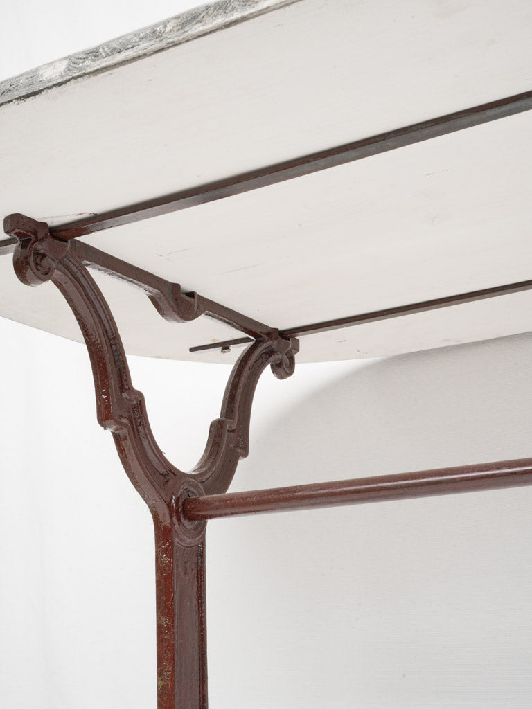 Architectural balance café table