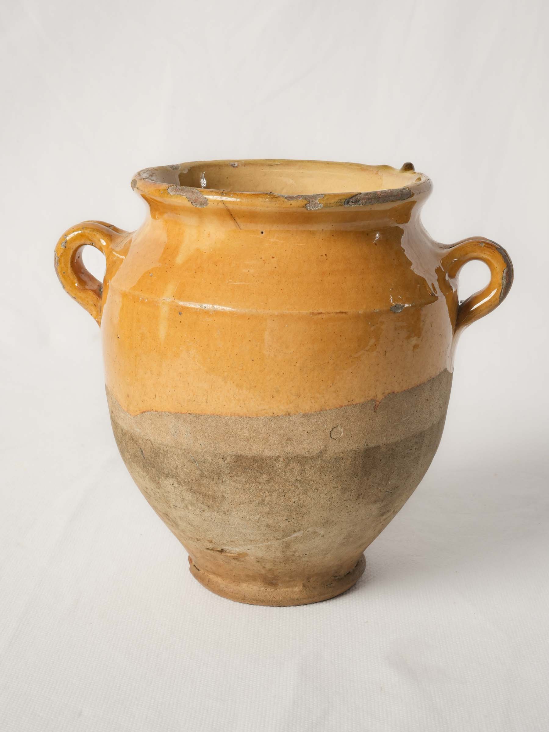 Vintage stone-toned kitchen artifact