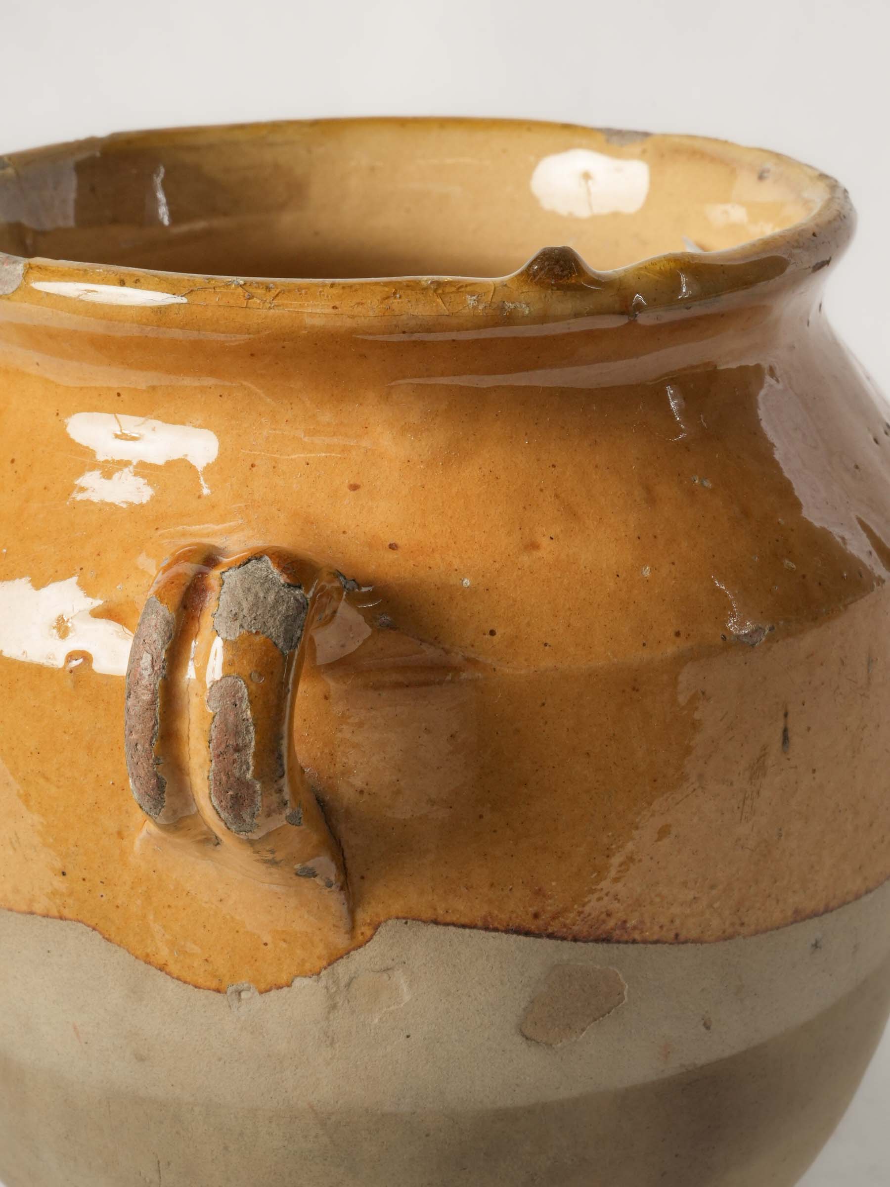 French country style confit pot