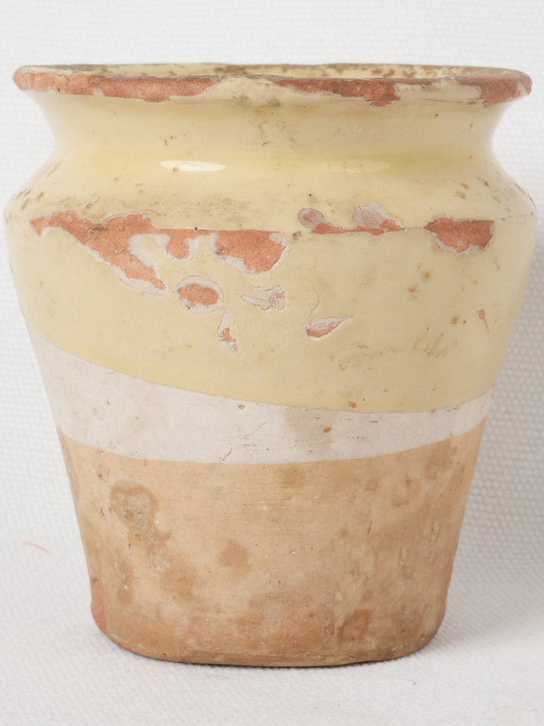 Charming French Terracotta Confit Jar