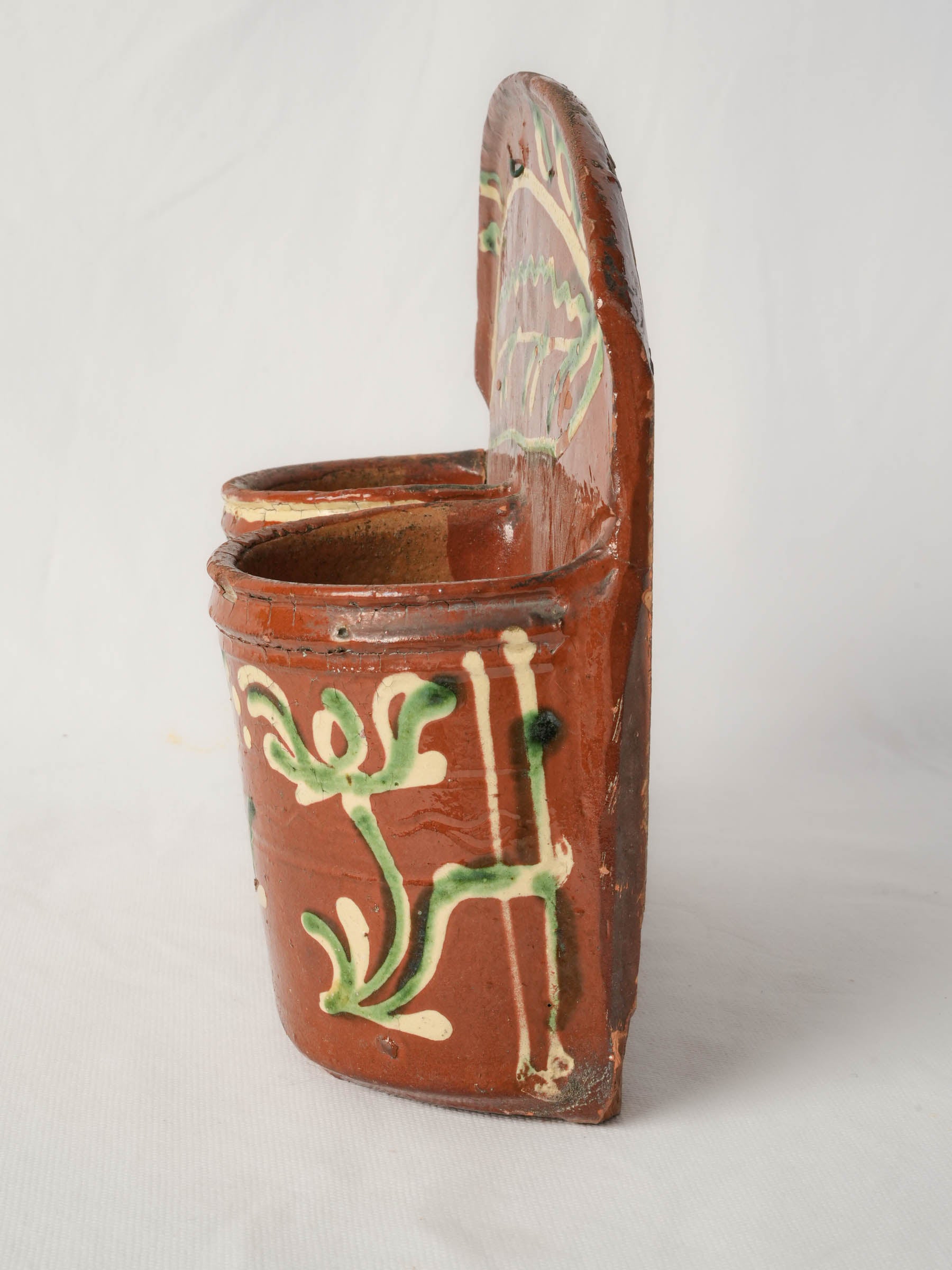 Decorative twin terracotta drying rack