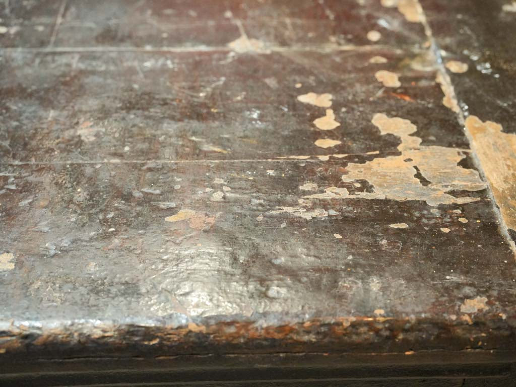 Late 19th Century Walnut-Finished Pine Store Counter with Coin Slot Detail - 57"