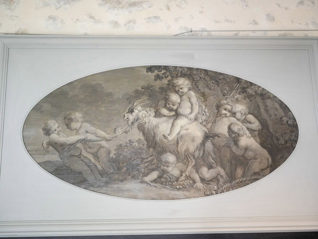 French rustic allegory painting
