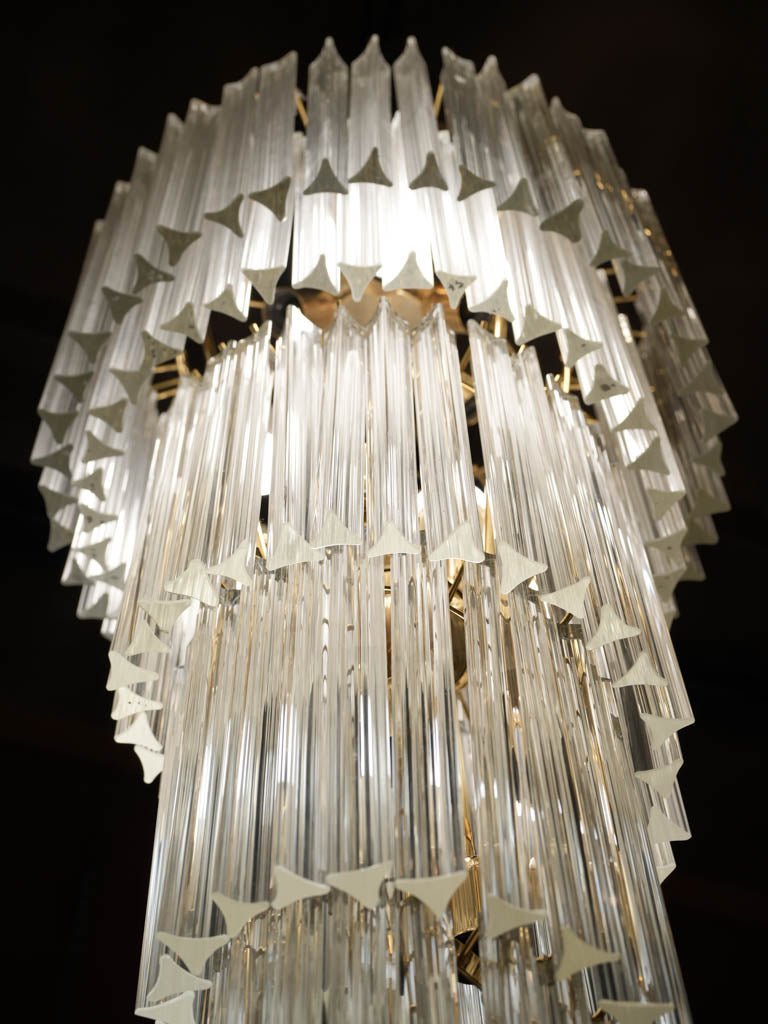 Stylish mid-century modern chandelier