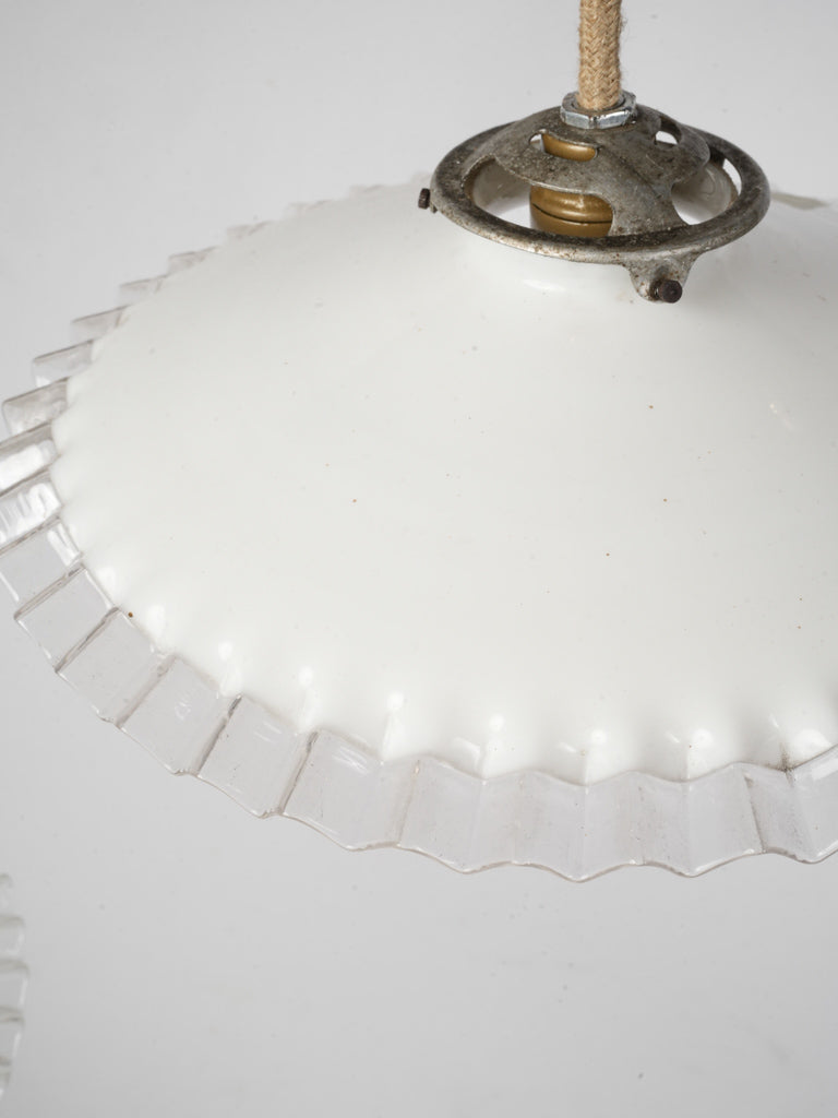 Refined French rustic light pendants  