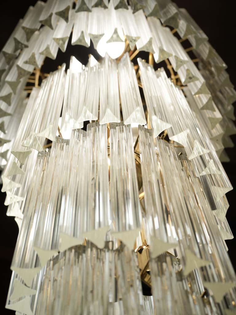 Iconic Murano six-level fixture