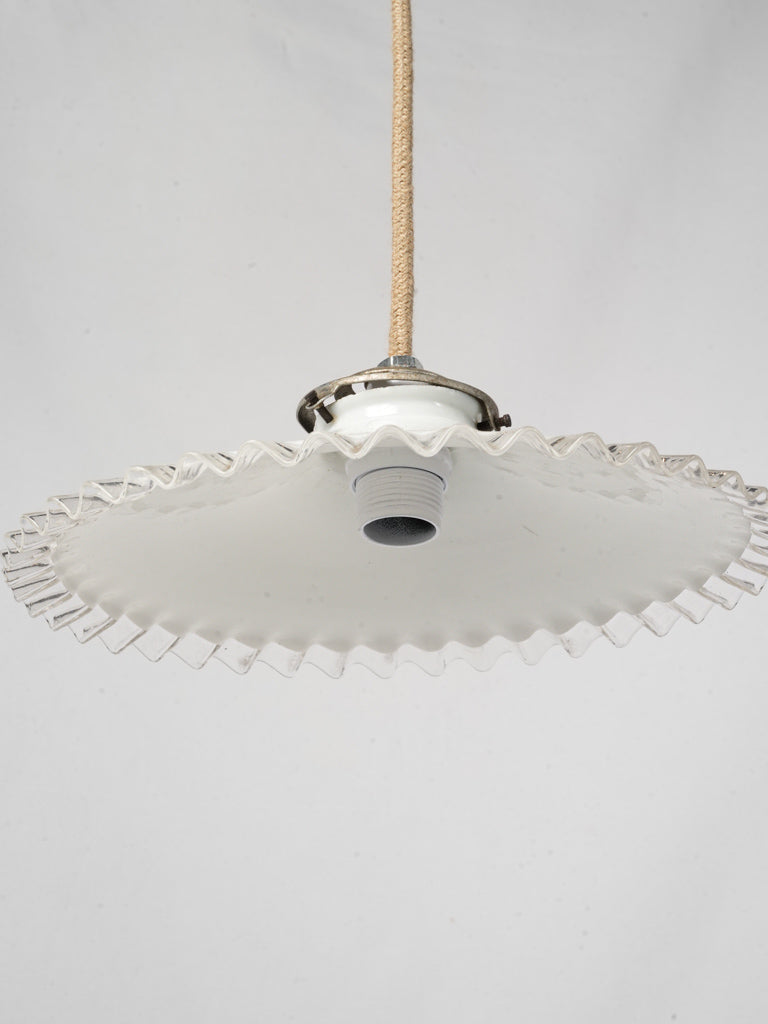 Timeless French country kitchen lights  