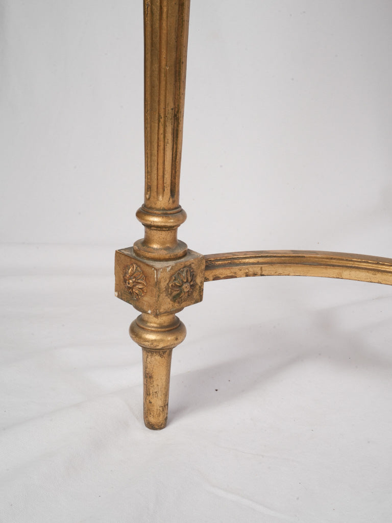 Opulent shaped stretcher center table