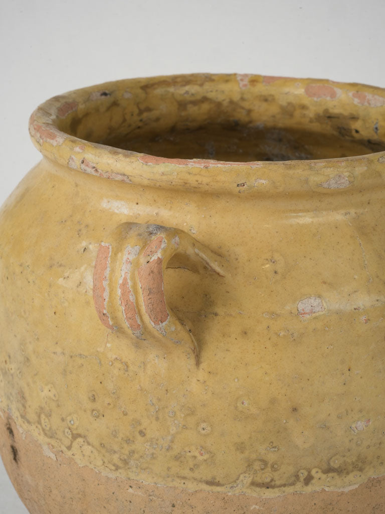 Timeworn glazed French kitchenware