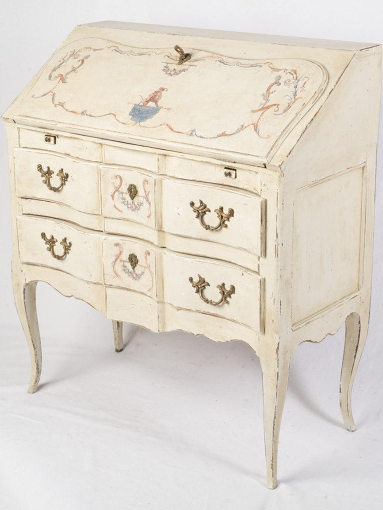 Charming drop-front secrétaire