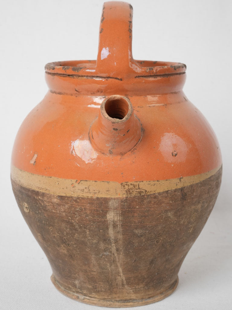 Early twentieth century terracotta ewer