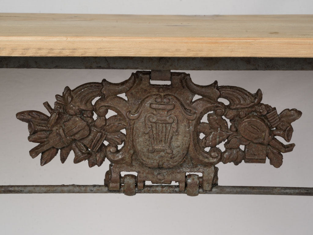 Creative reimagined console table