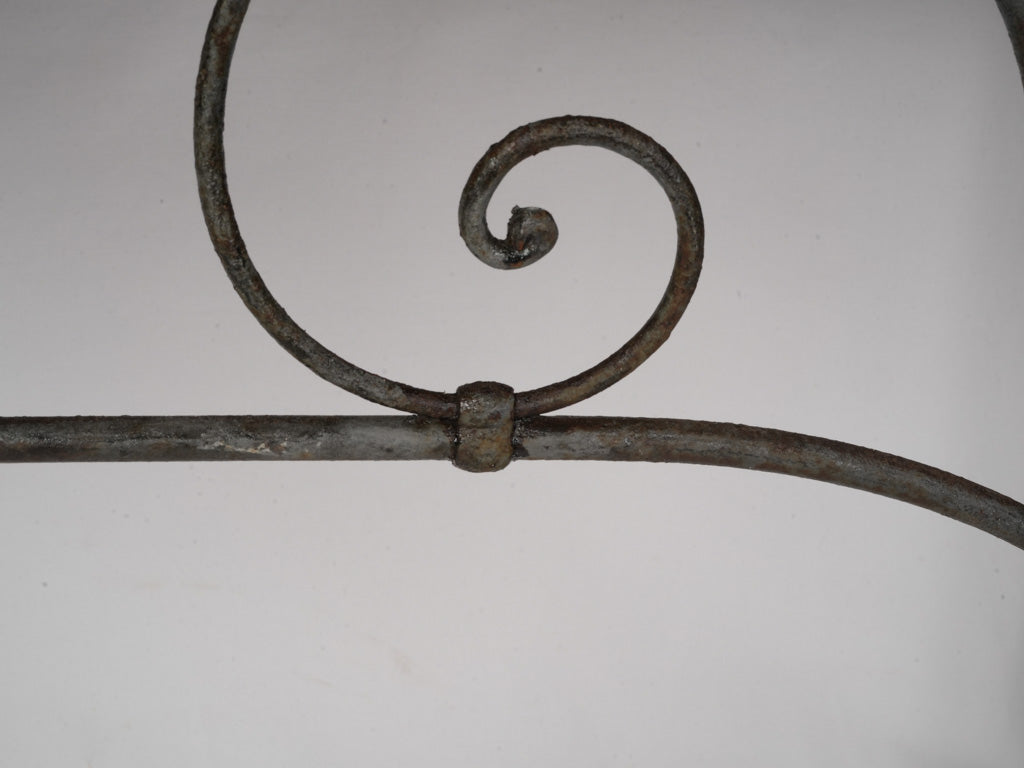 Timeworn patina console table