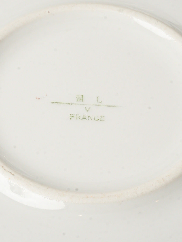 1930s–1950s Art Deco Limoges Porcelain Dinner Service - 21 Pieces
