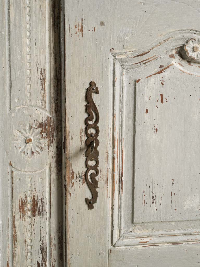 Romantic scalloped carved dresser