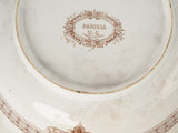 Charming antique Sarreguemines Parisian pitcher set