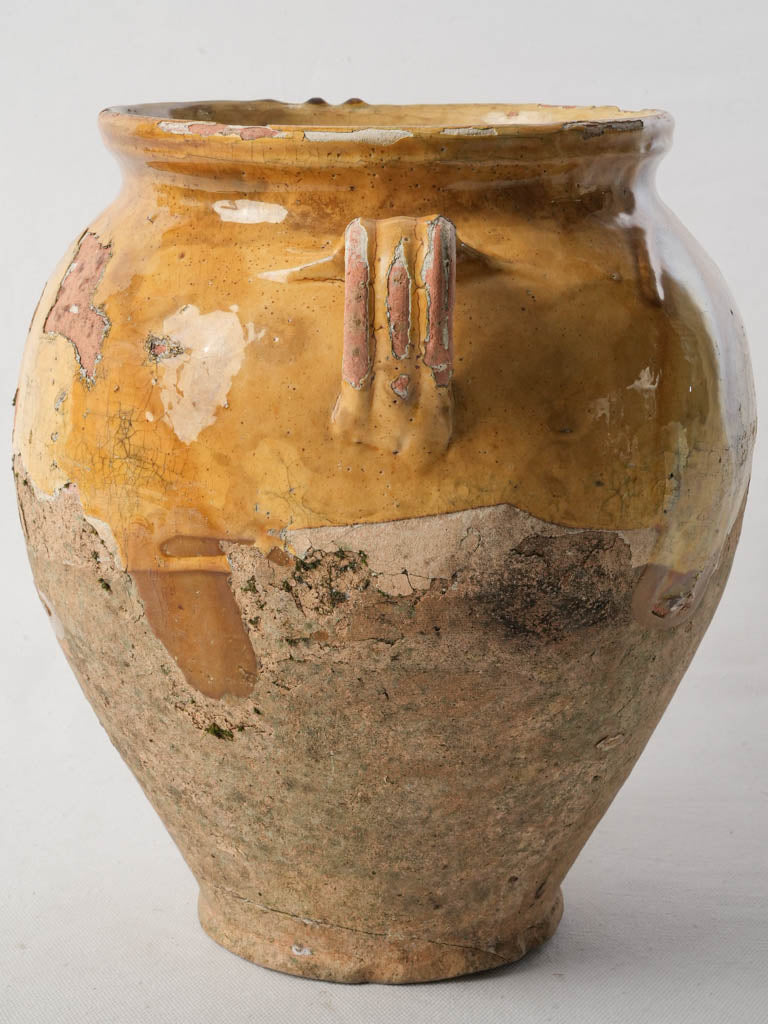19th-Century French Rustic Confit Pot - 11¾"