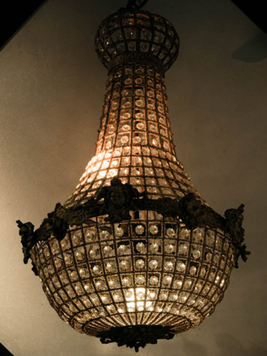 Antique French ceiling light