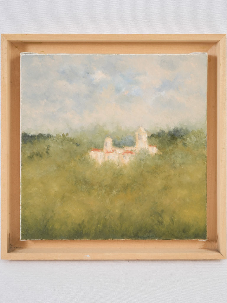 Contemporary French landscape painting art