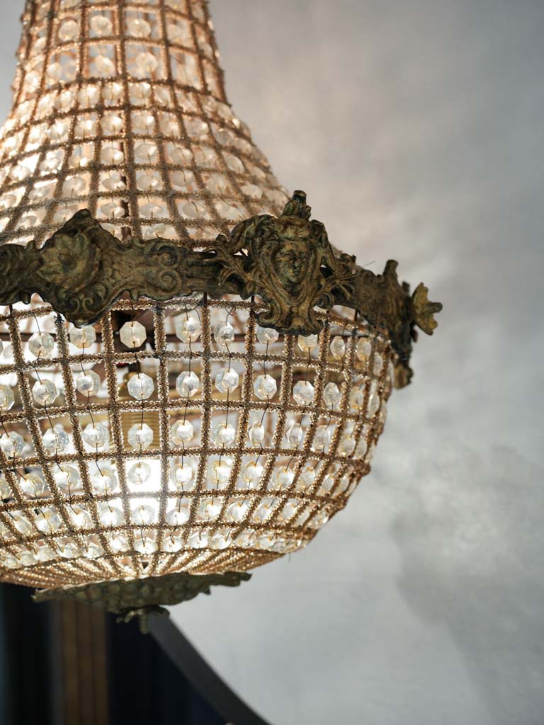 Sculptural frieze Montgolfière light