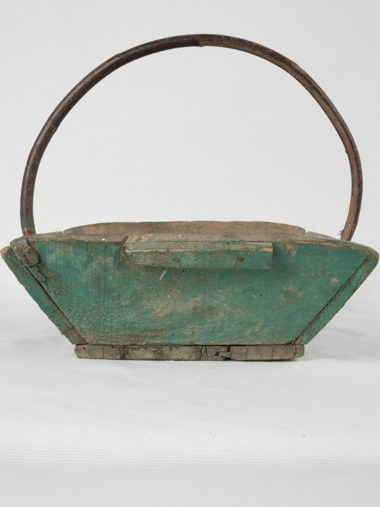 Lovely French antique harvest trug