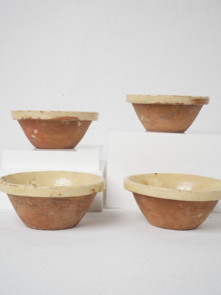 Provençal earthenware serving bowls