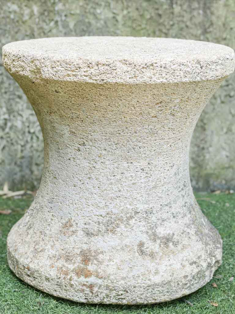 Antique sculptural stone furniture