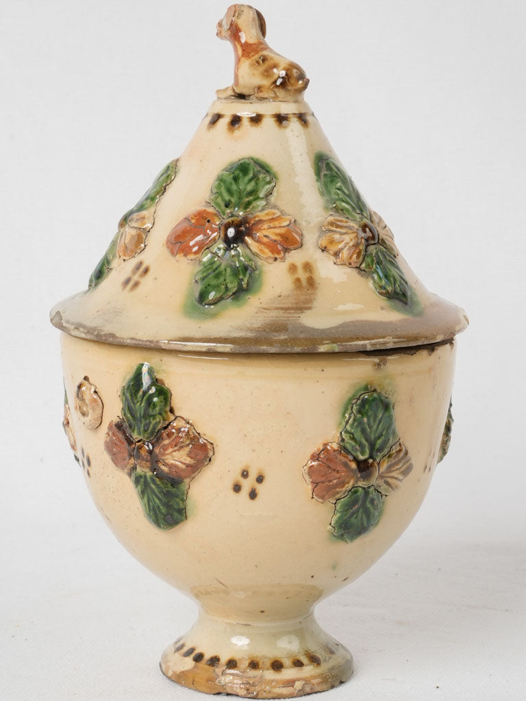 Antique French sugar almond drageoir