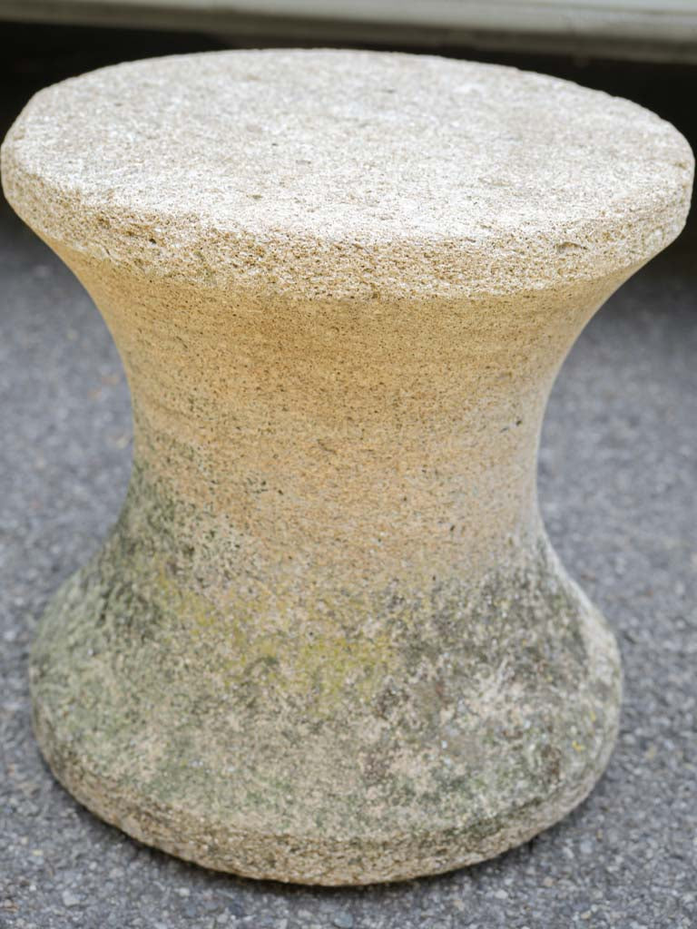 Classic stone outdoor seating
