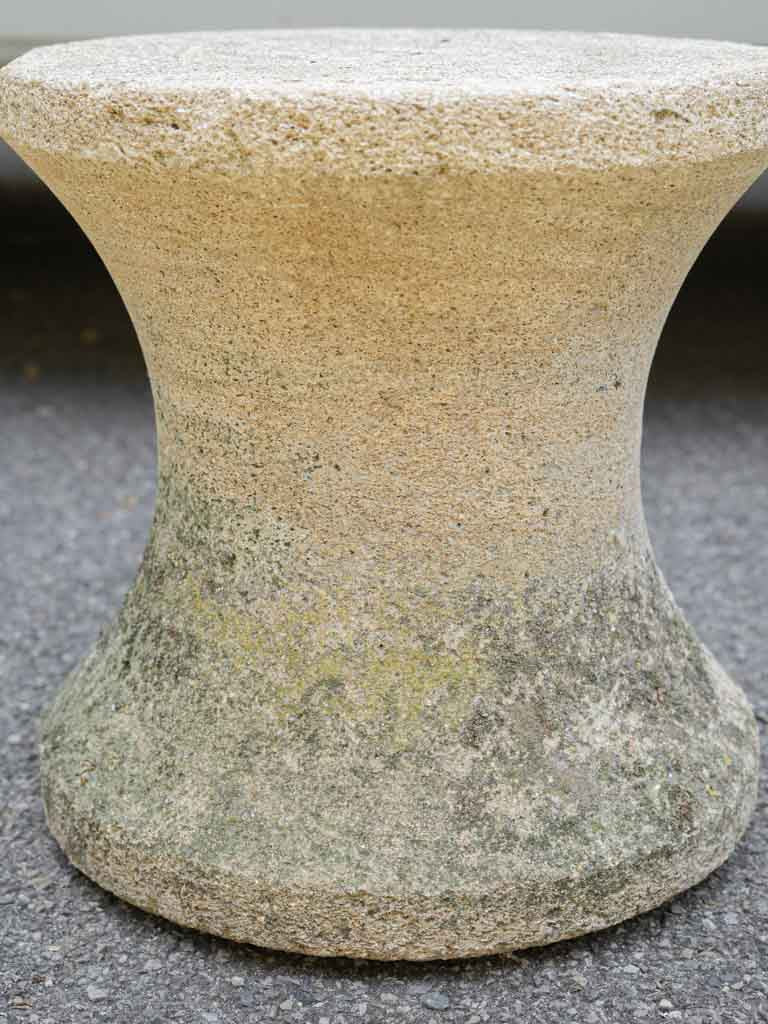 Authentic aged stone artifact