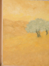 Provenance-inspired olive tree-themed artwork