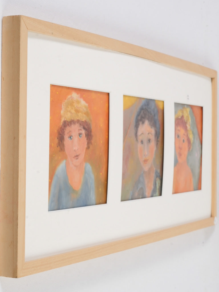 Local French Artist's Bonnet-Style Portraits