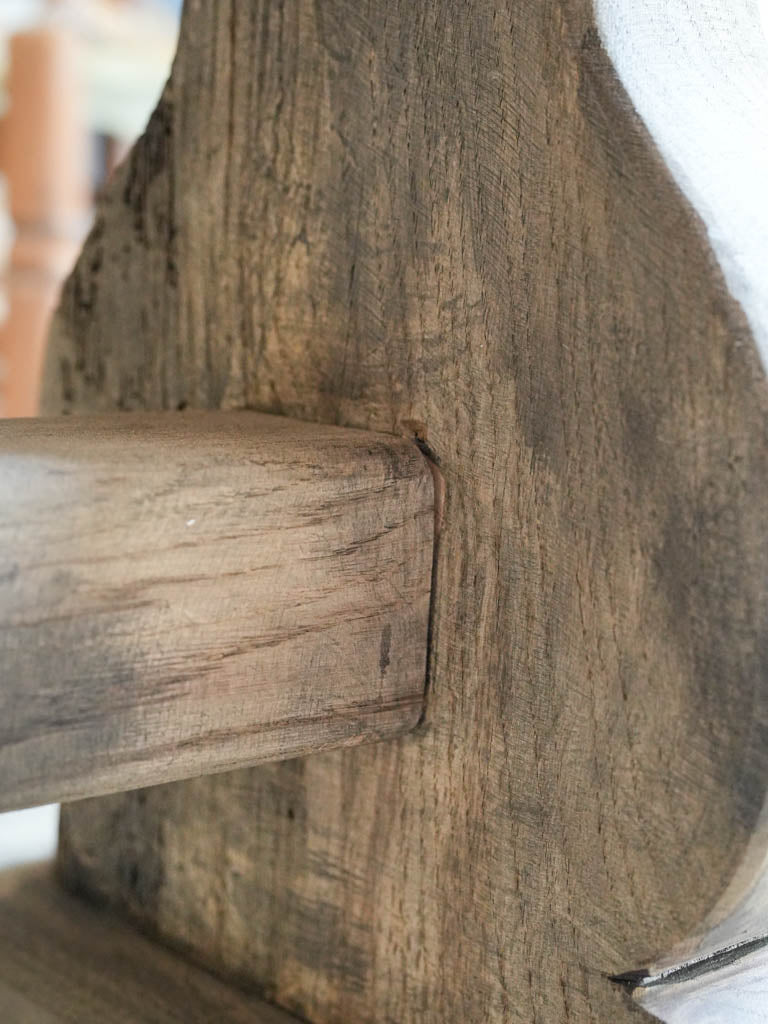 French-inspired rustic oak table