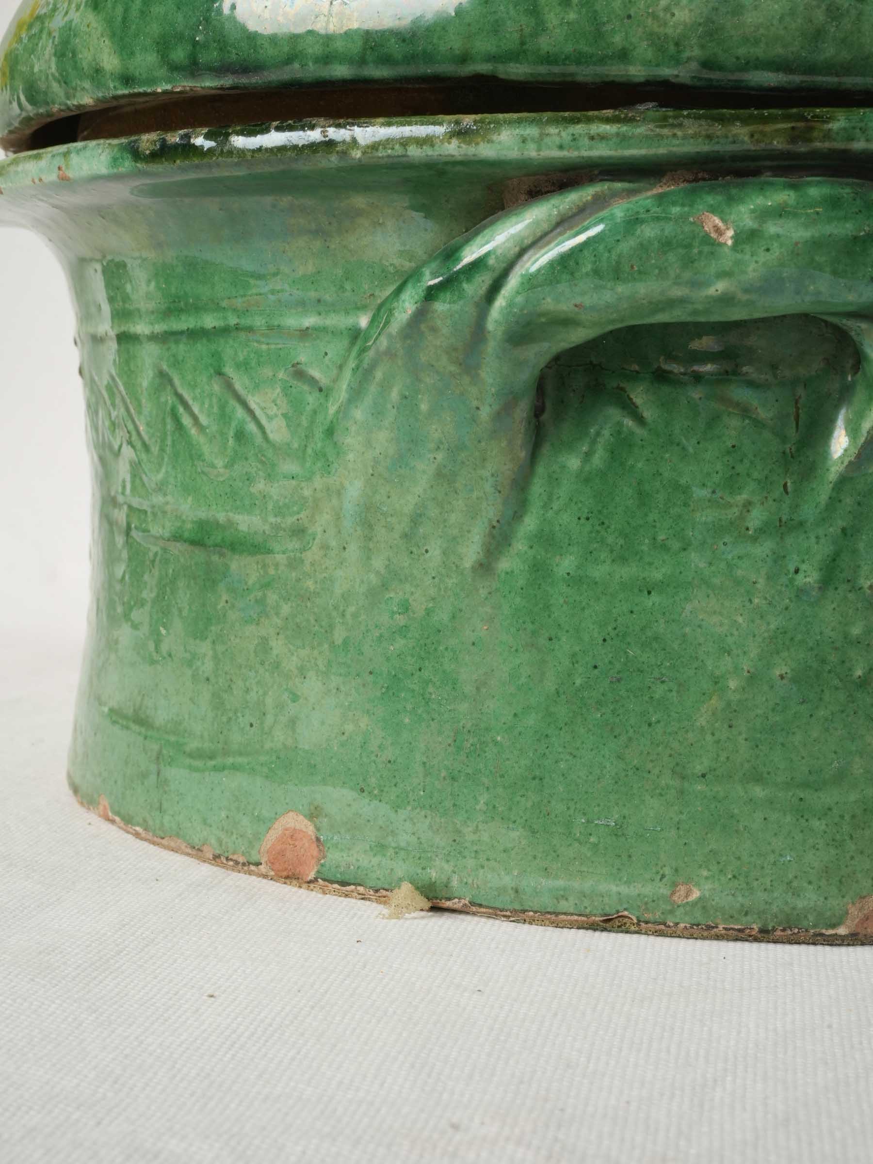 Hand-incised terracotta kitchenware