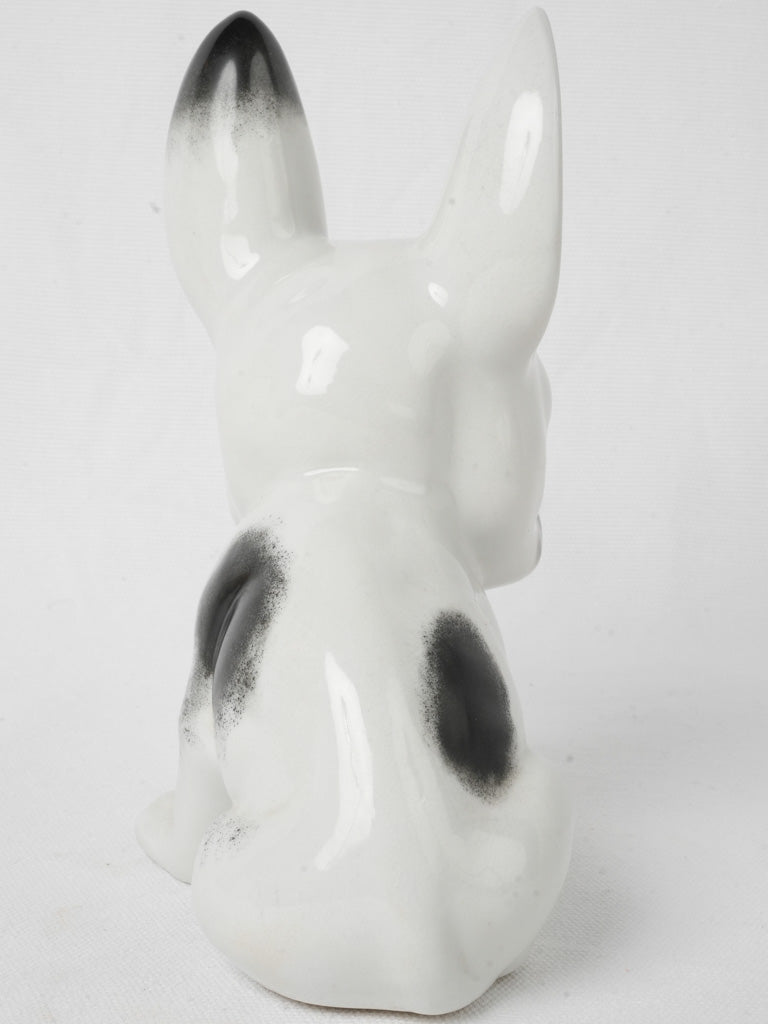 Expressive face bulldog collectible figure