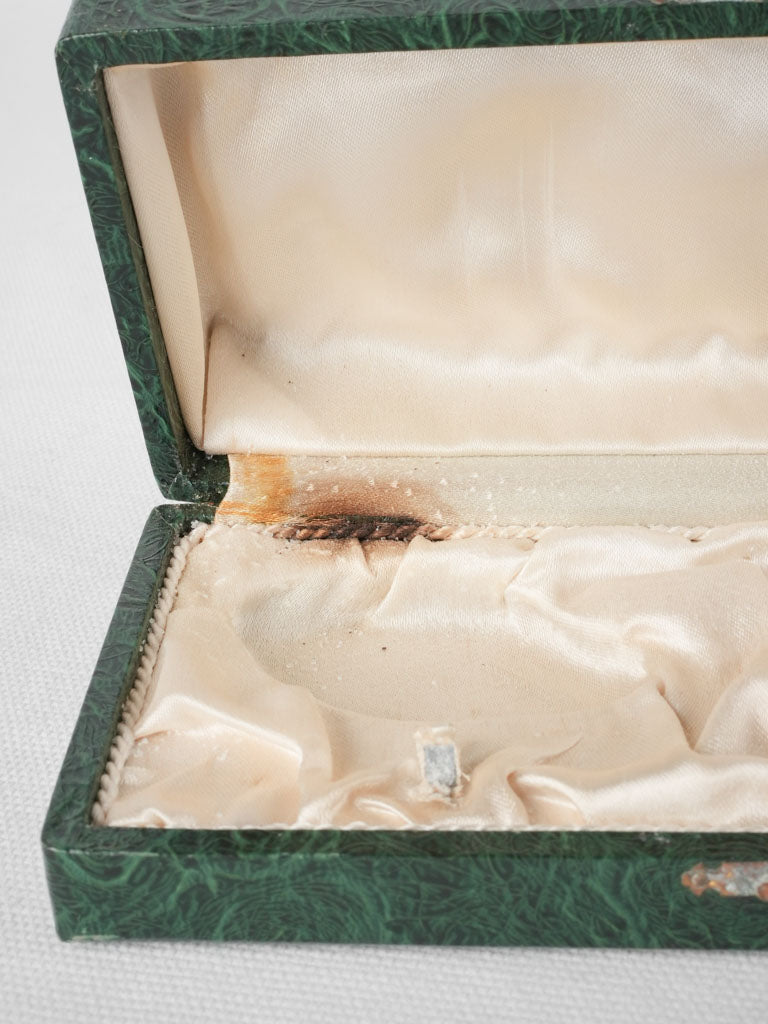 Salt & pepper cellars - gold swans w/ spoons