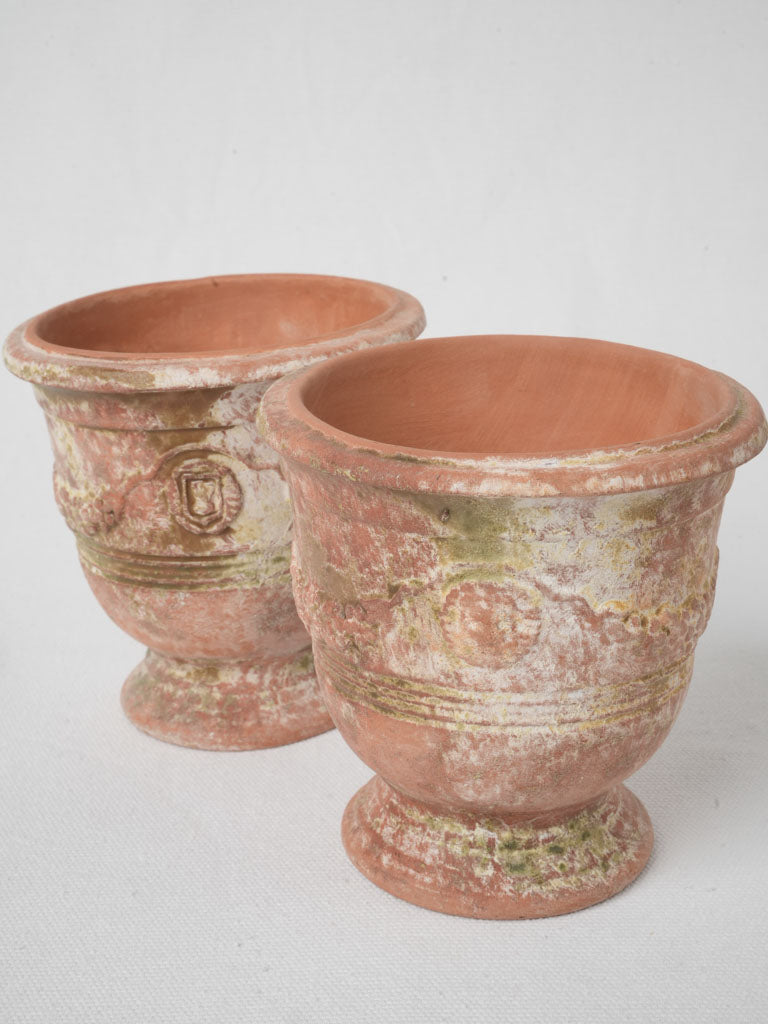 Artisanal earthy finish vases
