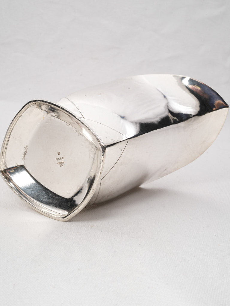 Stylish patina-aged Art Deco jugs