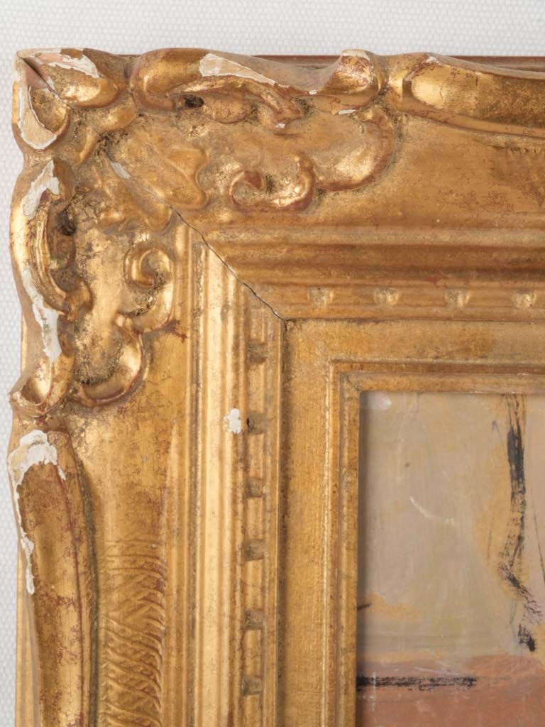 Amusing French animal-inspired bistro painting