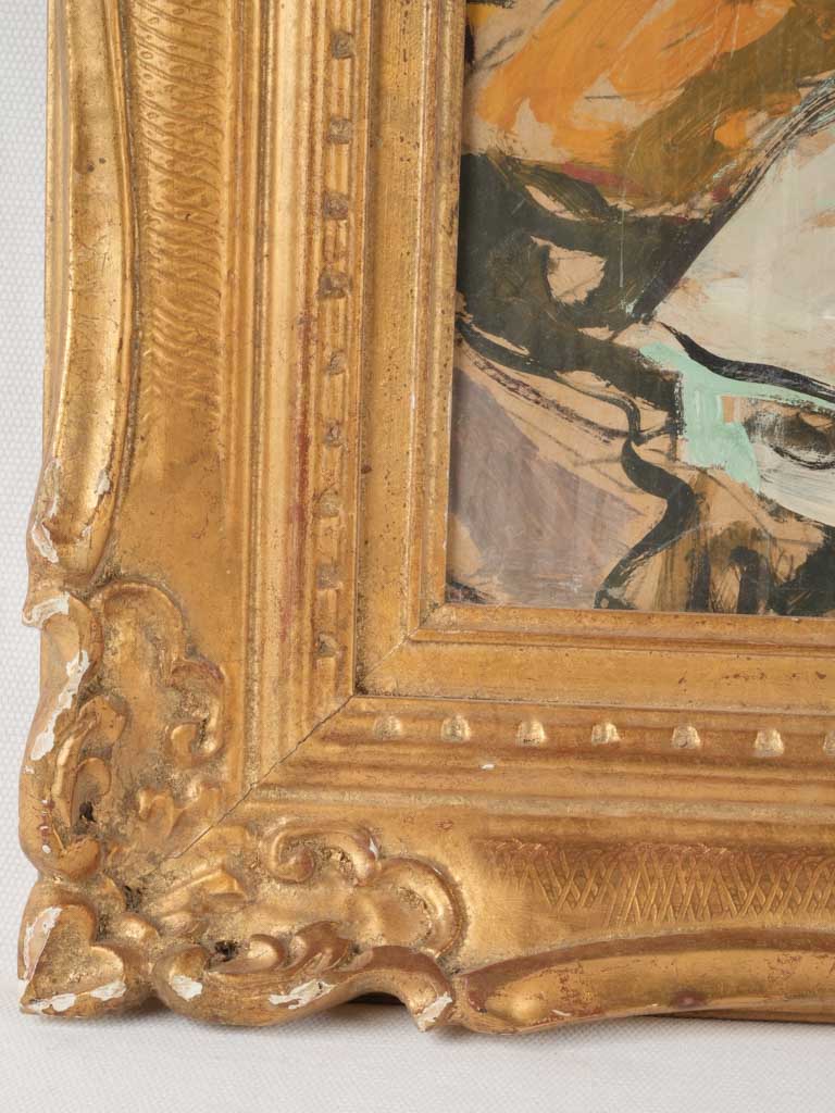 Masterful dapper animal-themed painting