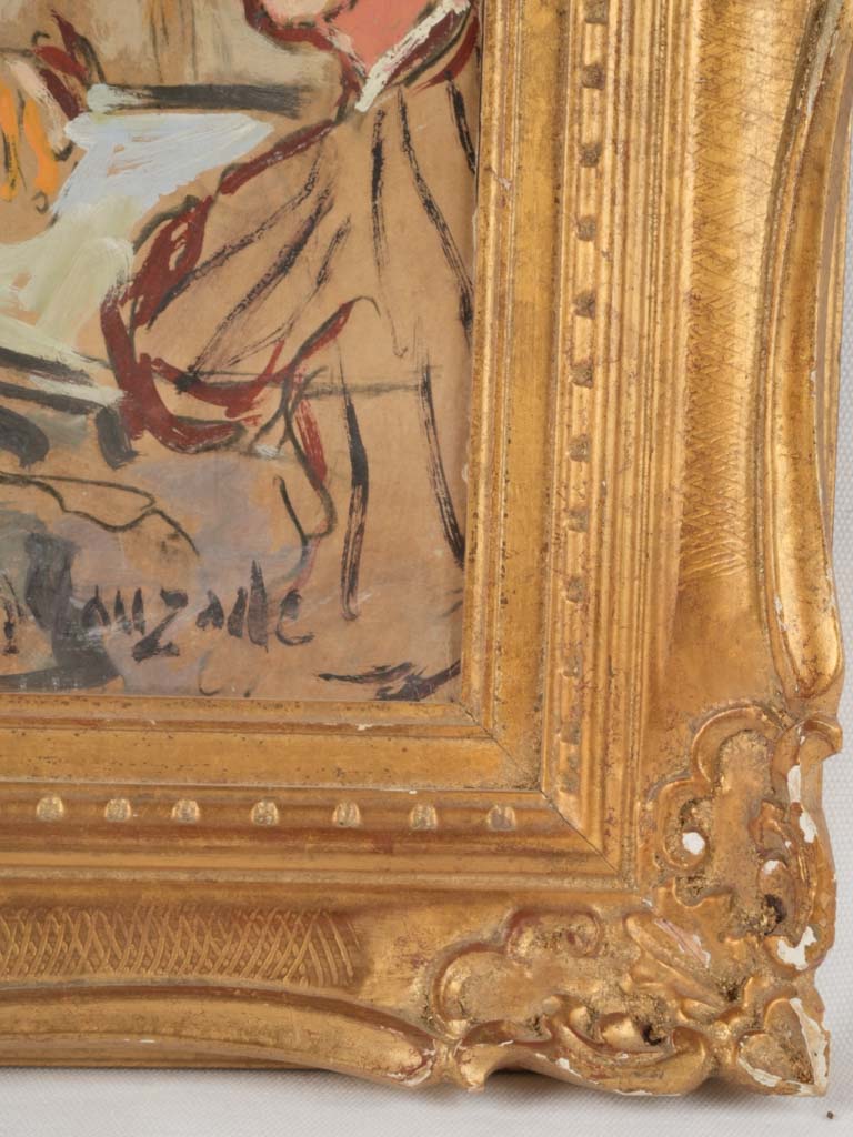 Playful Marc Clauzade oil painting